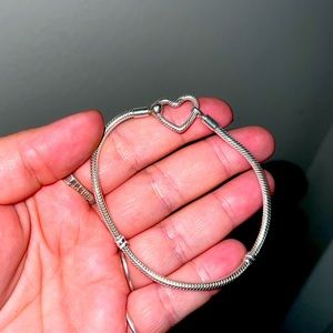 Pandora heart bracelet